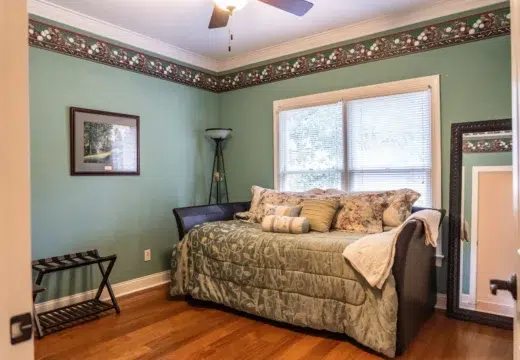 Sam Sneed bedroom down 3 Ceres Cottage Pinehurst USA